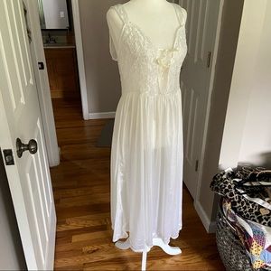 White Lace Nightgown